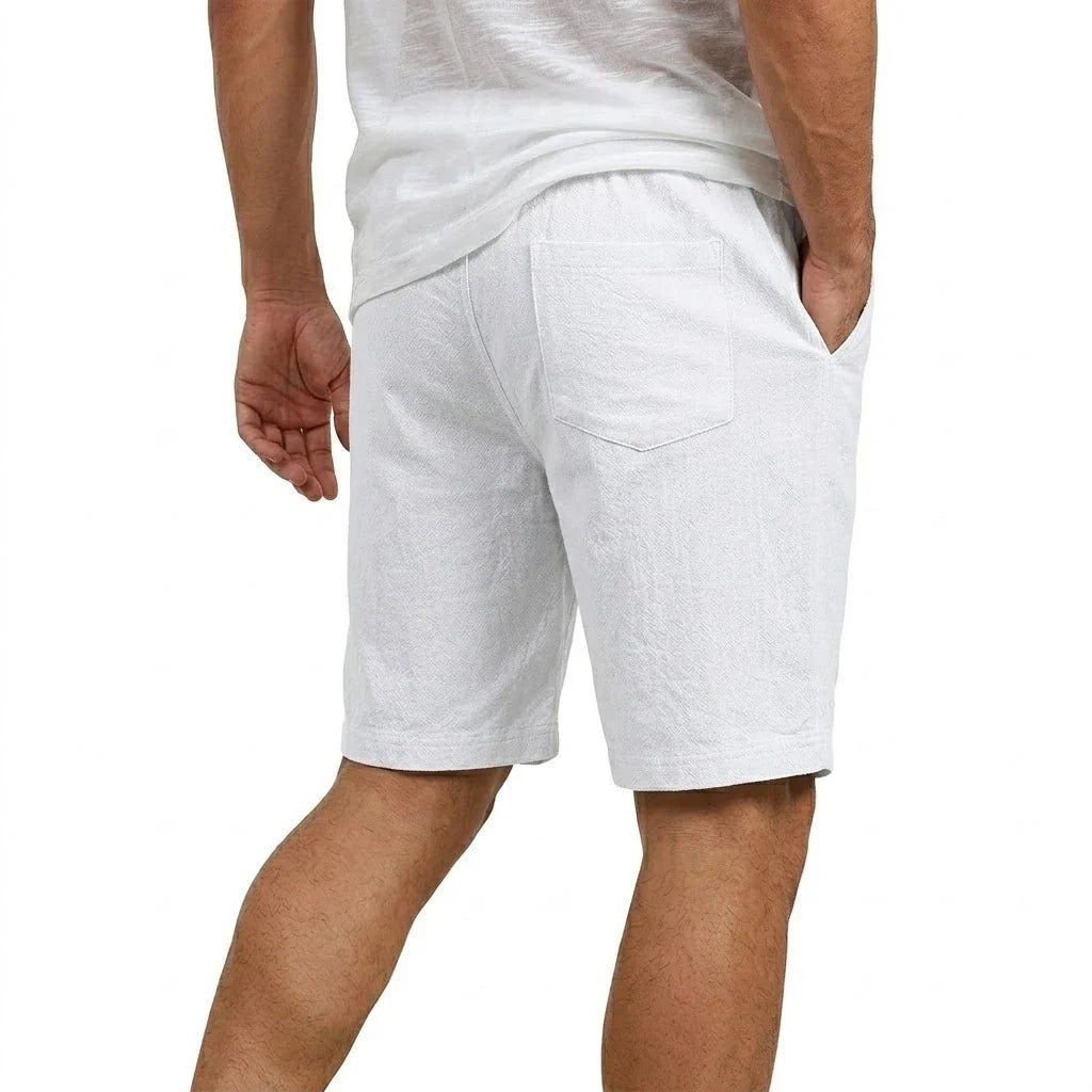 Casual Linen Summer Shorts - Luxoria