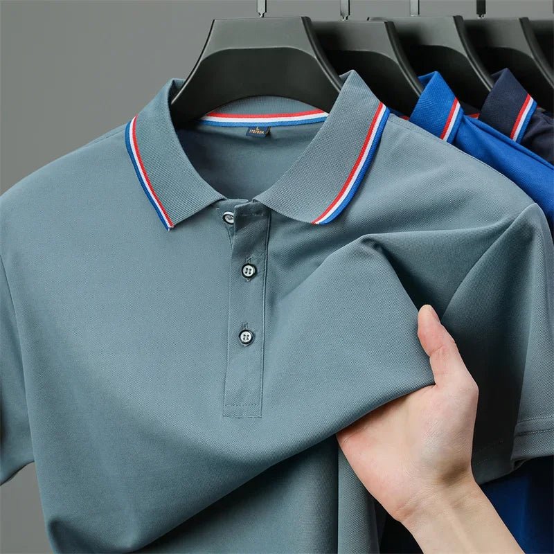 Casual Summer Polo Shirt - Luxoria