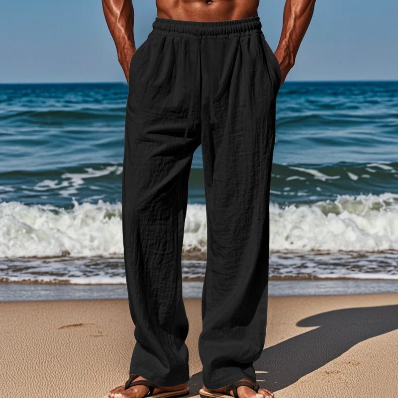 Comfortable Linen Pants - Luxoria