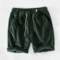 Elegant Corduroy Shorts - Luxoria