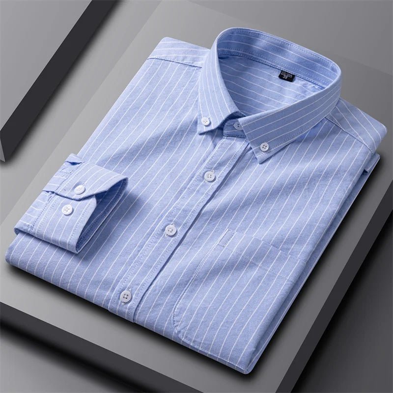 Givalli - Men's Chic Oxford Shirt - Luxoria