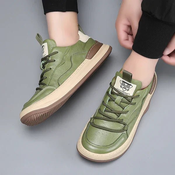 High - Sole Leather Shoes - Luxoria