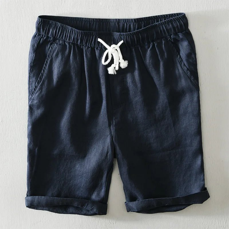 Elegant Linen Shorts - Luxoria