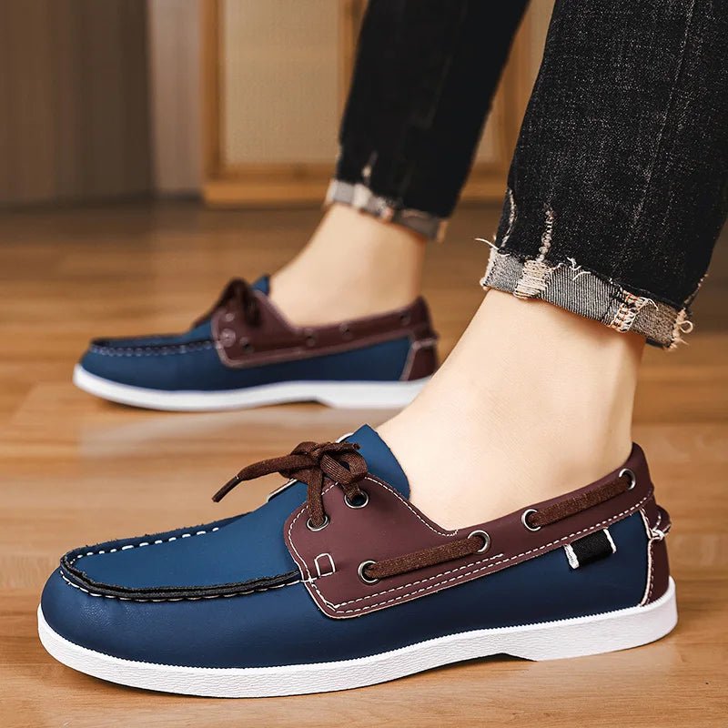 Leather Business Loafers - Luxoria