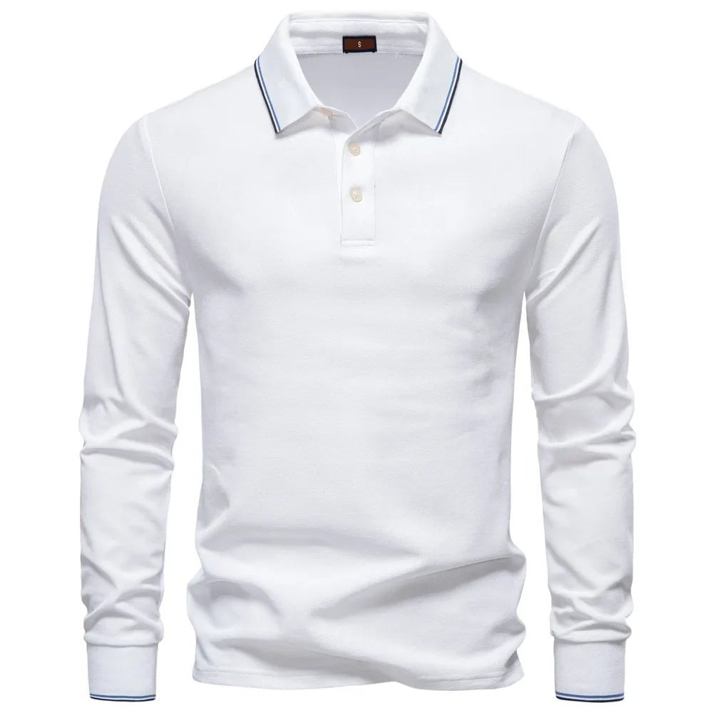 Elegant Polo Sweater - Luxoria