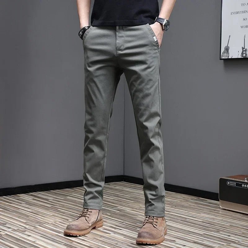 Casual Cotton Pants - Luxoria