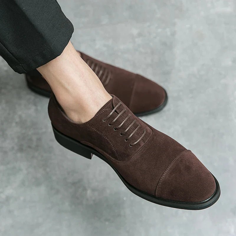 Chic Suede Shoes - Luxoria