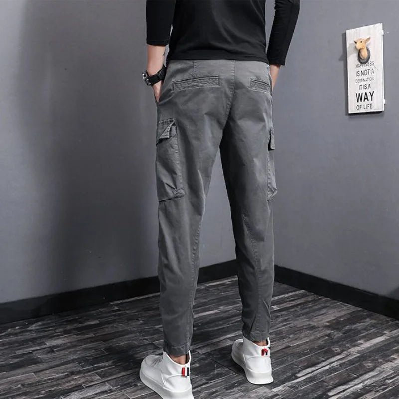 Elegant Men's Cargo Pants - Luxoria