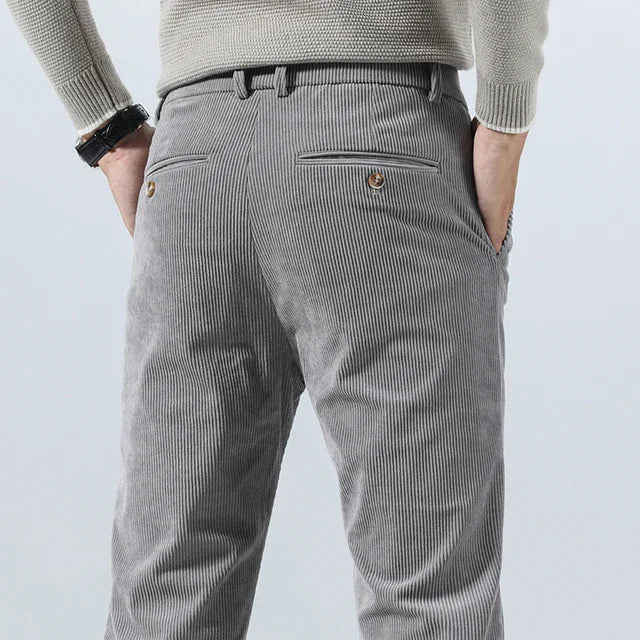 Casual Corduroy Pants - Luxoria