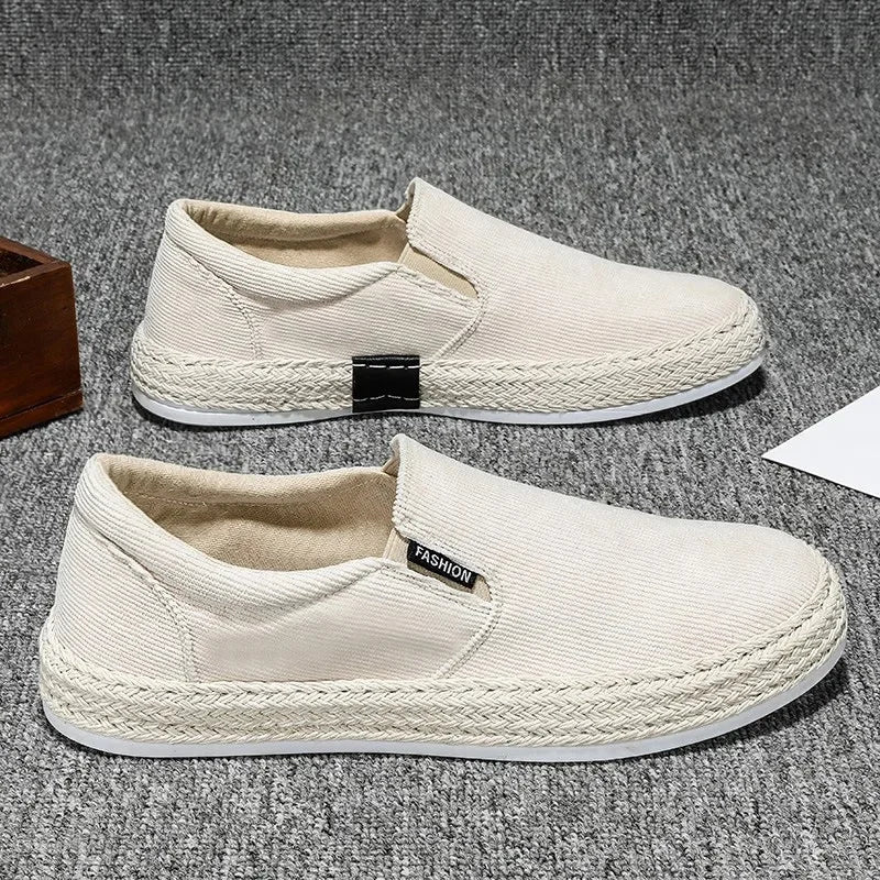 Breathable Slip - On Canvas Shoes - Luxoria