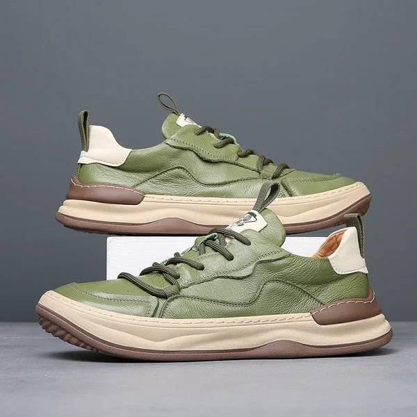 High - Sole Leather Shoes - Luxoria