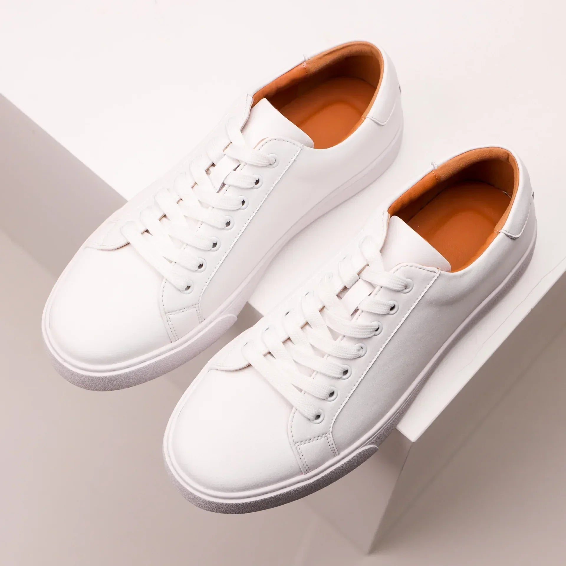 Genuine Leather Sneakers - Luxoria