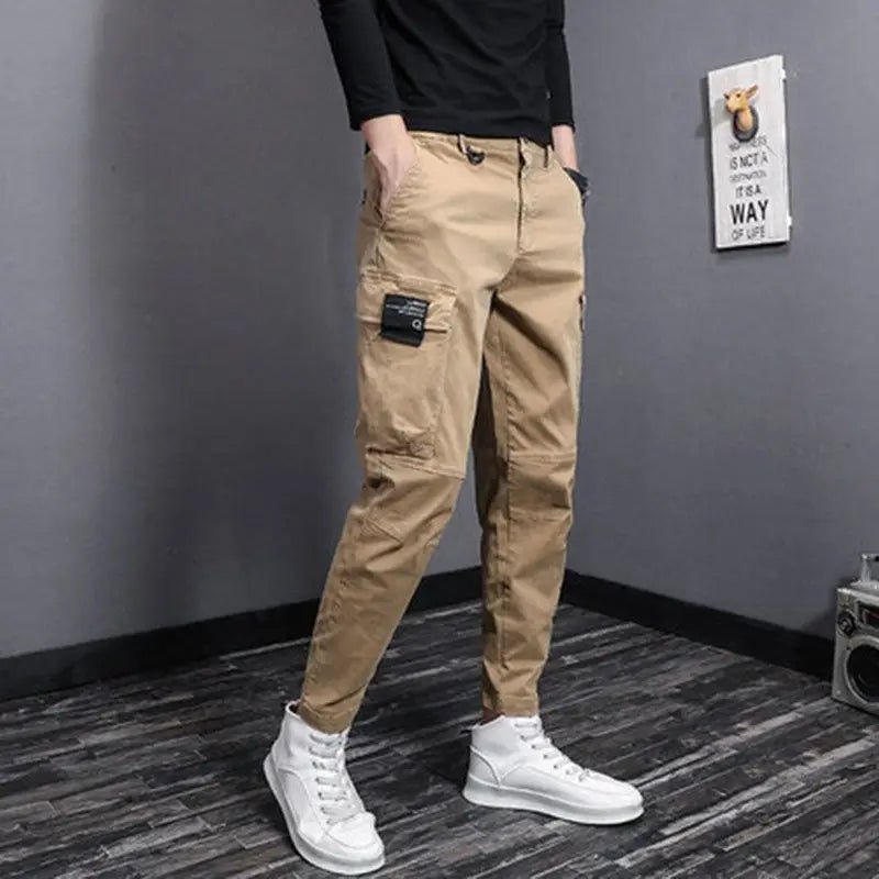 Elegant Men's Cargo Pants - Luxoria