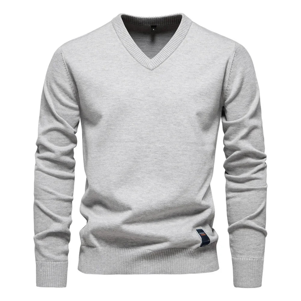 Elegant Knit Sweater - Luxoria