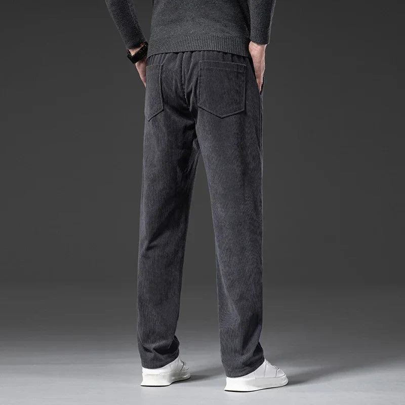 Elegant Corduroy Pants - Luxoria