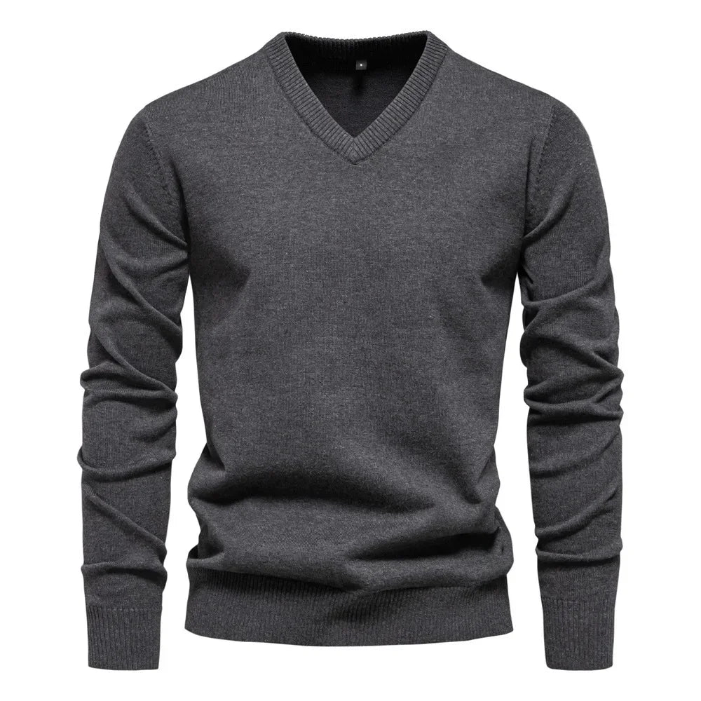 Elegant Knit Sweater - Luxoria