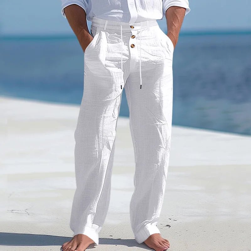 Linen Summer Pants - Luxoria