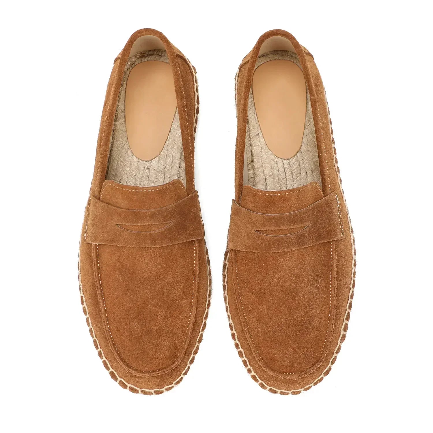 Elegant Suede Espadrilles - Luxoria