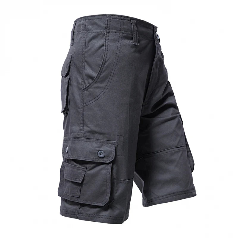 Casual Cargo Knee Shorts - Luxoria