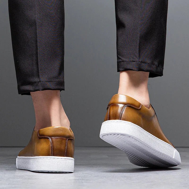 Saint - Tropez Leather Shoes - Luxoria