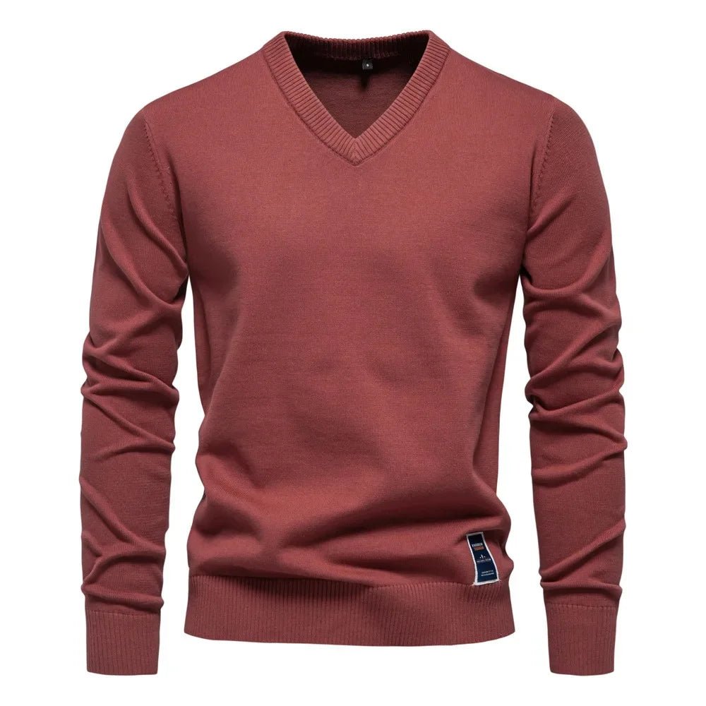 Elegant Knit Sweater - Luxoria