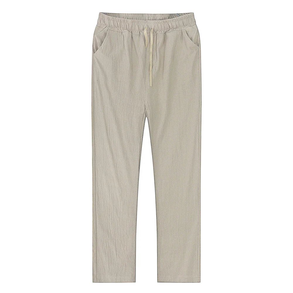 Breathable Linen Pants - Luxoria