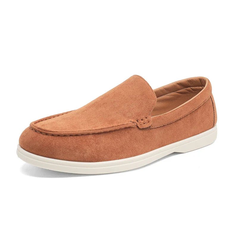 Casual Suede Loafers - Luxoria