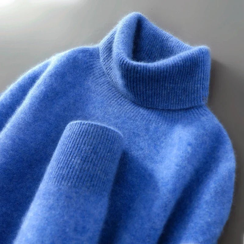 Elegant Wool Turtleneck - Luxoria