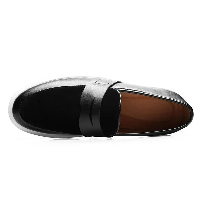 Naples Leather Loafers - Luxoria