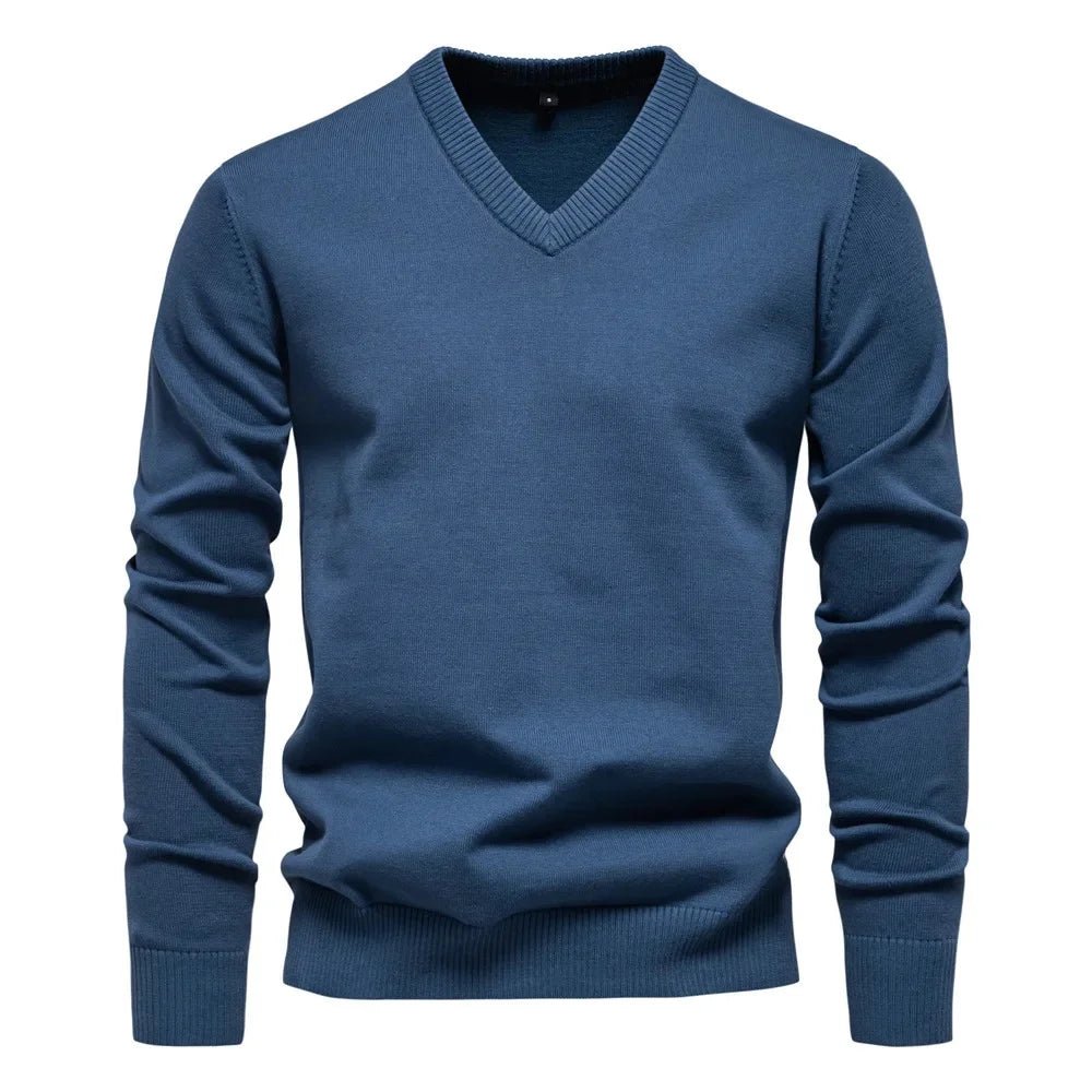 Elegant Knit Sweater - Luxoria
