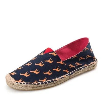 Elegant Canvas Espadrilles - Luxoria