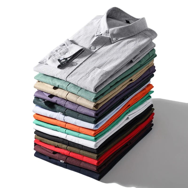Cotton Men's Shirt - Luxoria