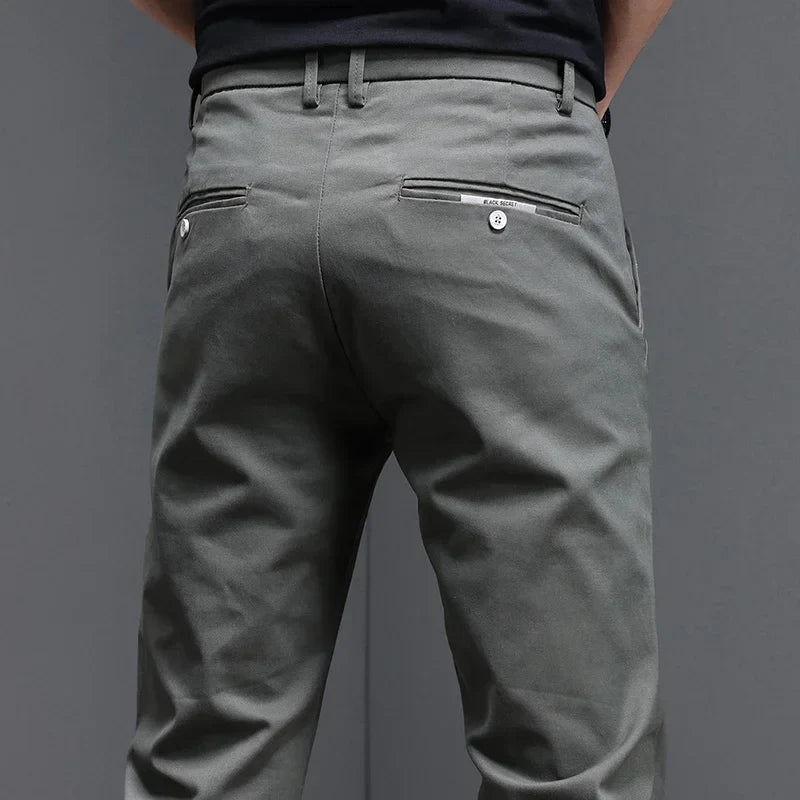 Casual Cotton Pants - Luxoria
