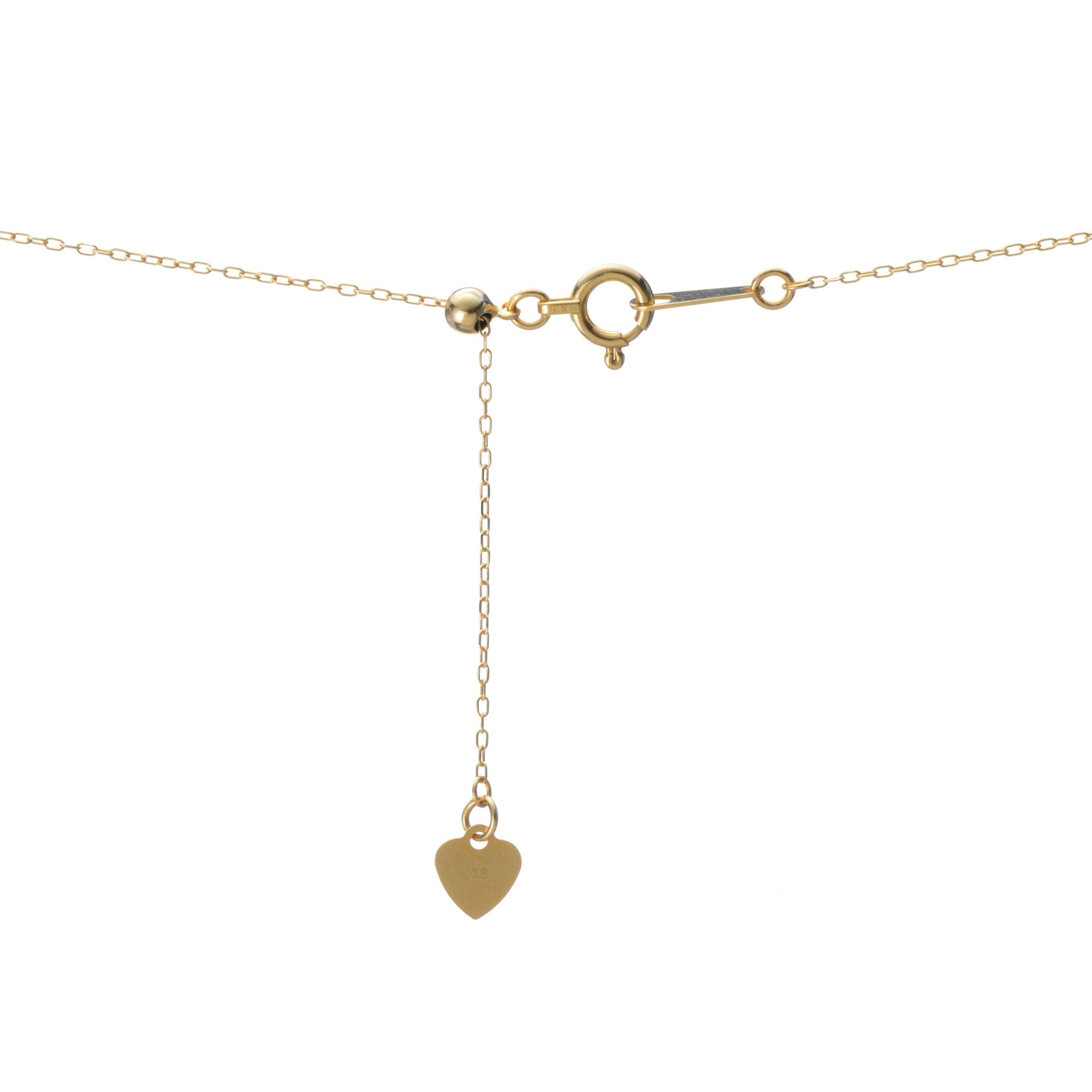 18K YG SZ102GR MV 18" - Luxoria