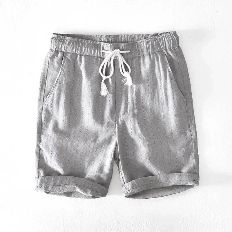 Elegant Linen Shorts - Luxoria