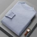 Half High Collar Cashmere Sweater - Luxoria