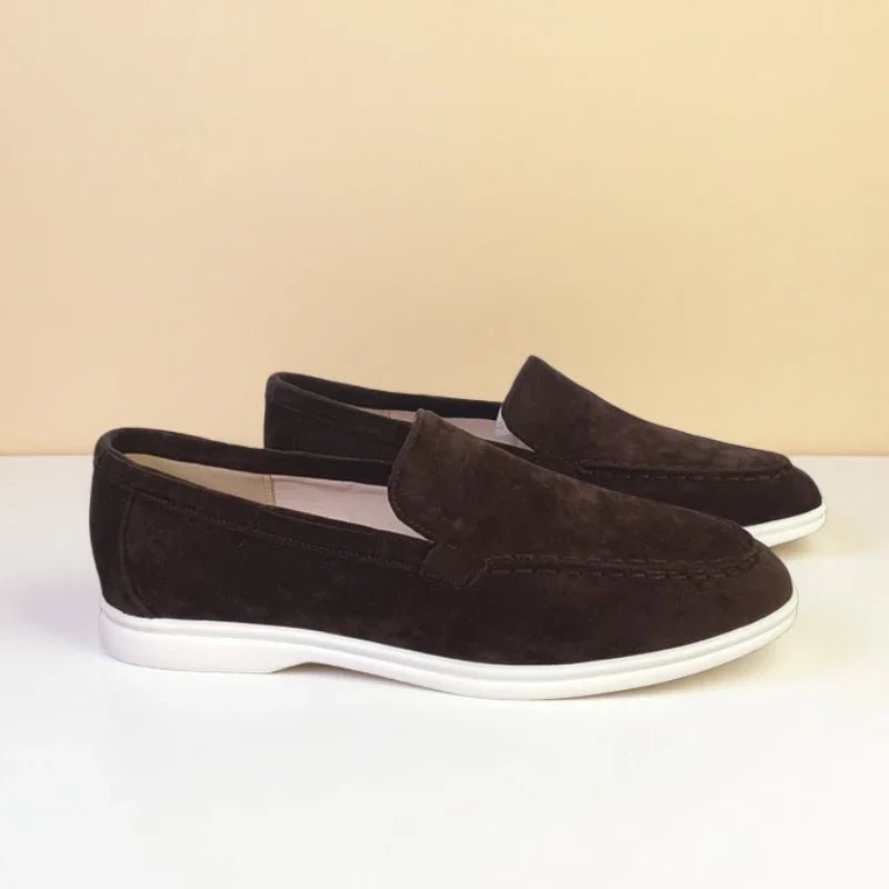 Premium Suede Loafers - Luxoria