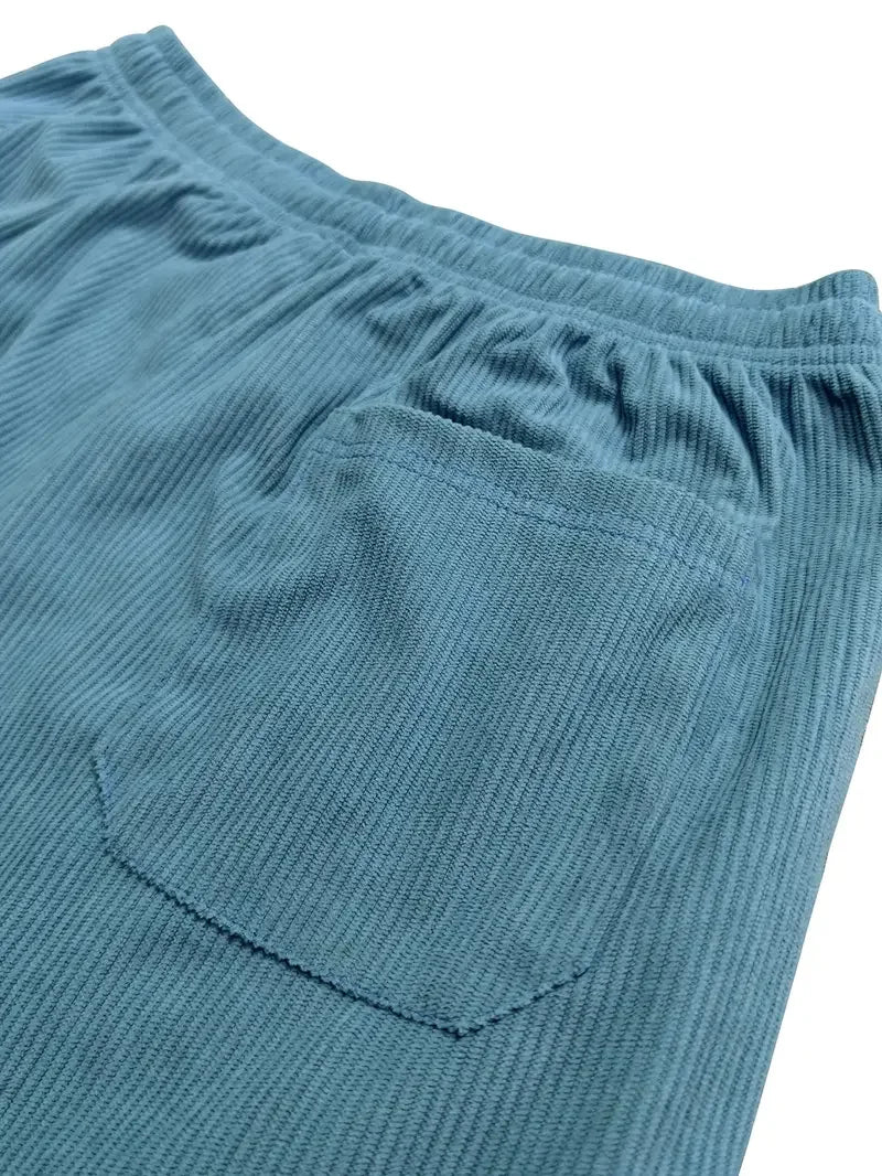 Casual Corduroy Pants - Luxoria