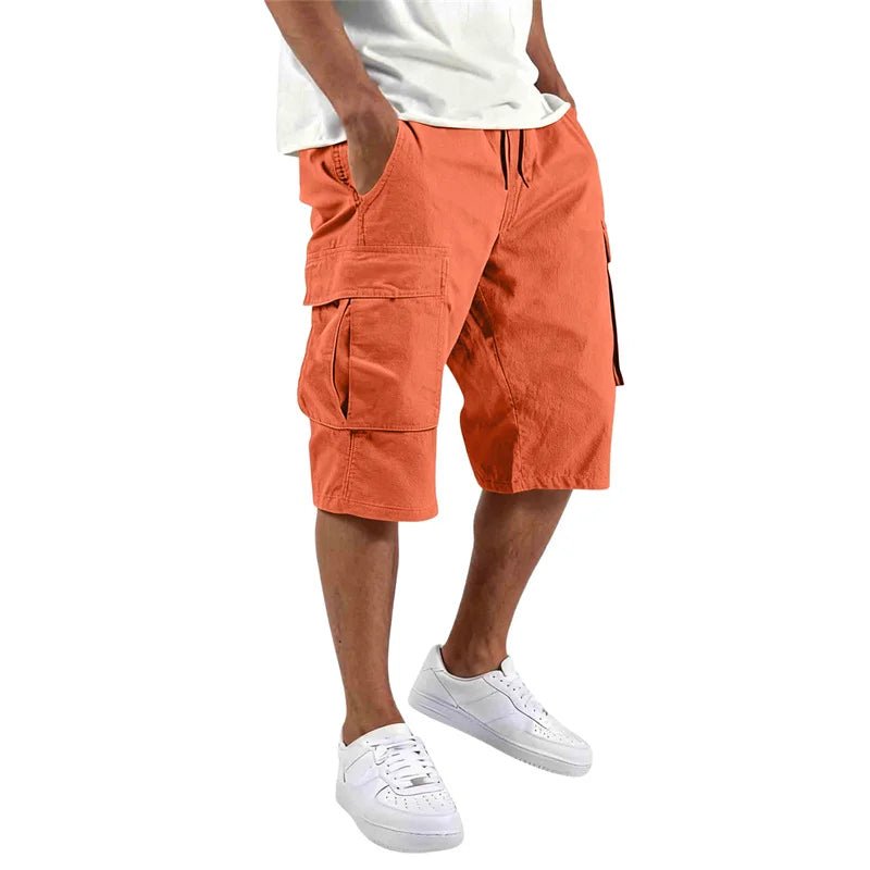 Elegant Multi - Pocket Shorts - Luxoria