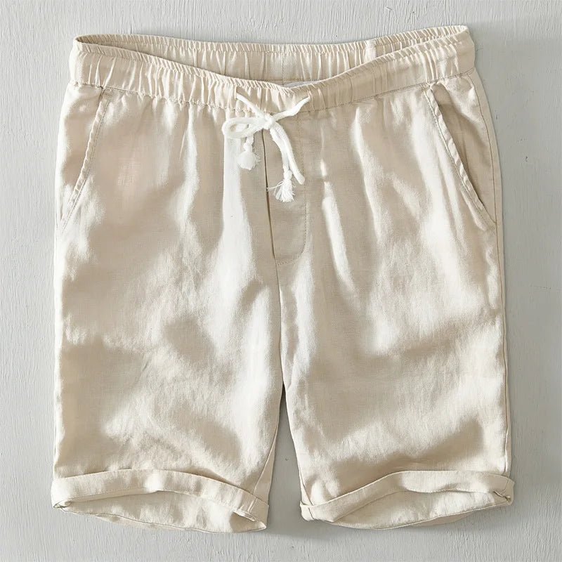 Elegant Linen Shorts - Luxoria