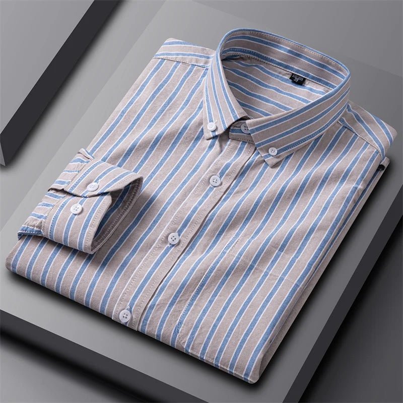 Givalli - Men's Chic Oxford Shirt - Luxoria