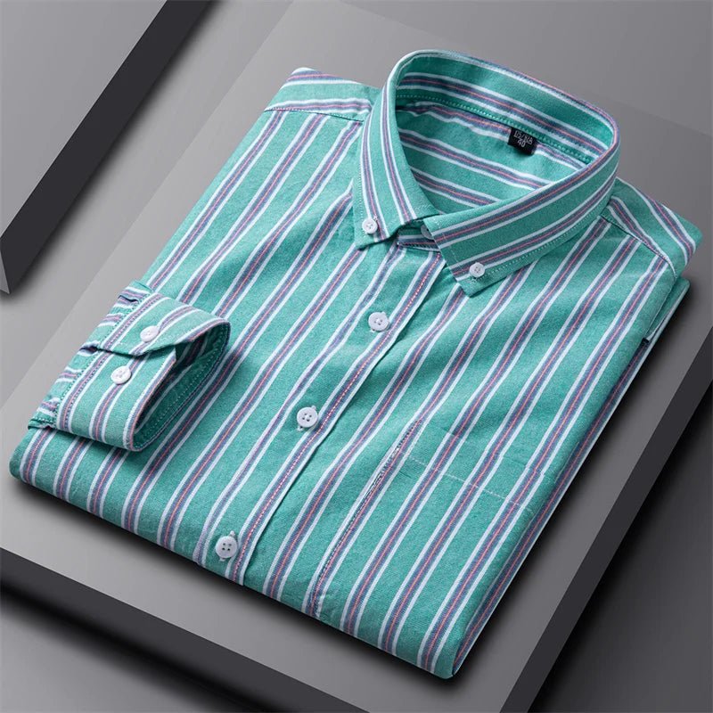 Givalli - Men's Chic Oxford Shirt - Luxoria