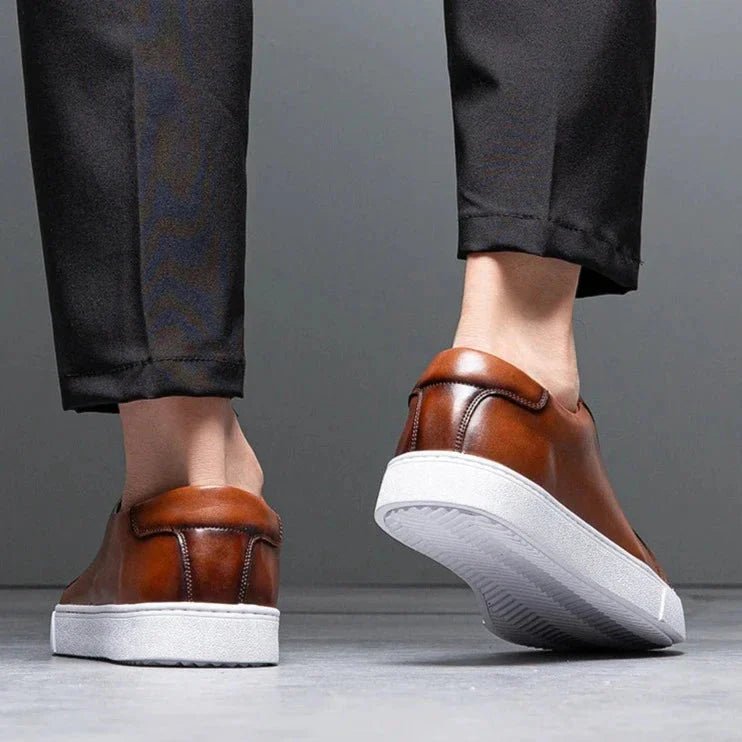 Saint - Tropez Leather Shoes - Luxoria