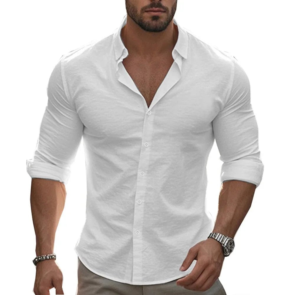 Palermo Linen Shirt - Luxoria