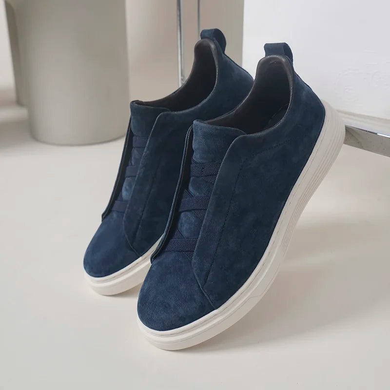 Elegant Leather Men's Shoes - Luxoria