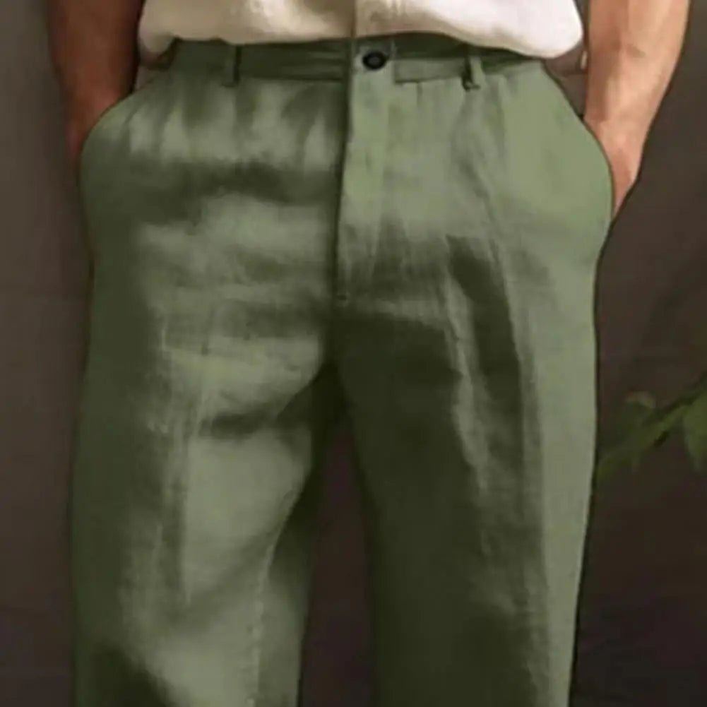 Cagliari Linen Pants - Luxoria
