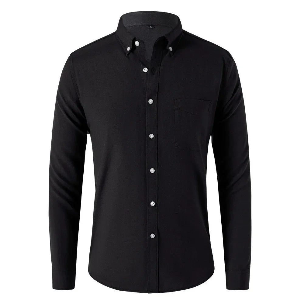 Elegant Oxford Shirt - Luxoria