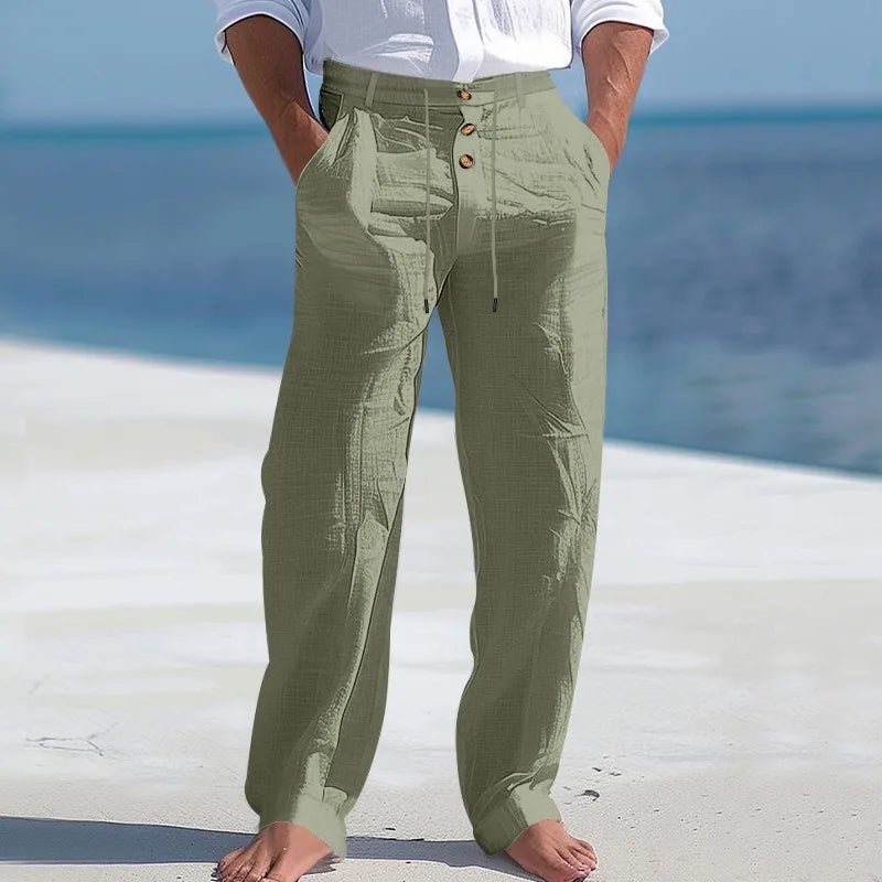 Linen Summer Pants - Luxoria