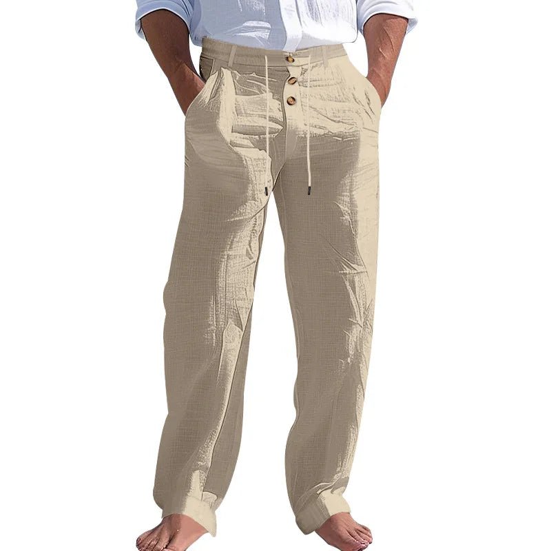 Linen Summer Pants - Luxoria