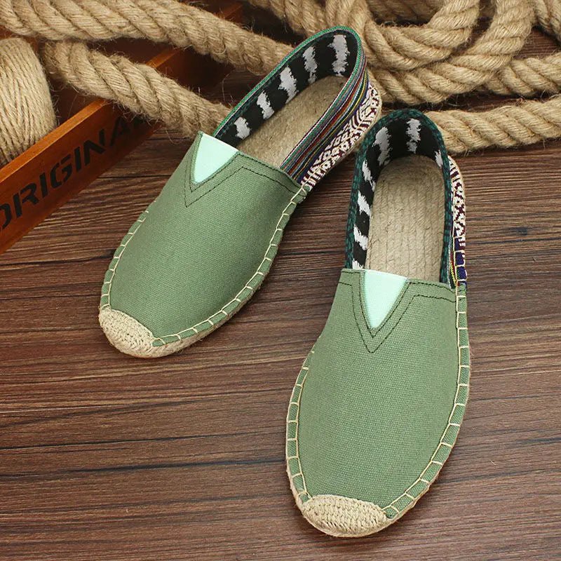 Casual Canvas Espadrilles - Luxoria